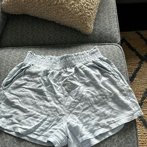 Blank NYC chambray shorts